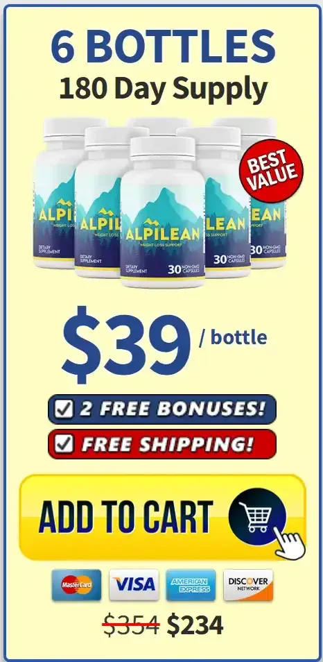 Alpilean - 6 Bottle Pack