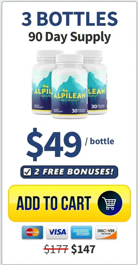 Alpilean - 3 Bottle Pack